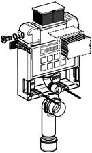 Kombifix, Autoclismos e Torneiras - GEBERIT Kombifix Sanita "Sigma" Kombifix Sanita "Sigma" DA.T0018 Alt.