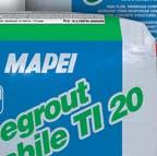 R60 para cada 4 sacos de MAPEGROUT