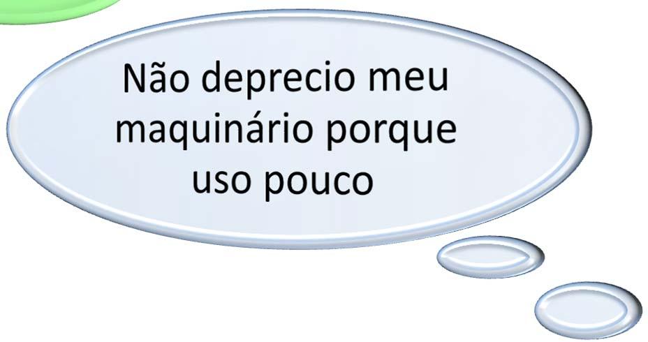 Isso é um desperdício que deve ser eliminado das propriedades rurais porque o custo de máquinas e equipamentos da propriedade é elevado e eles devem ser adquiridos para gerar a máxima produtividade