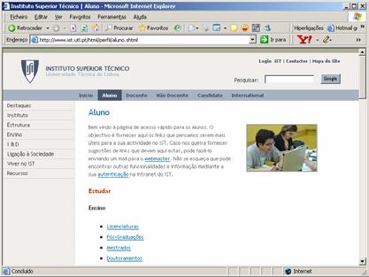 Q2.2: Ao aceder a um contéudo prefere que este esteja organizado por tipo (p.e. só sumários), por aula ou por unidade?