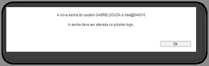 Obs.: Após o bloqueio, o ícone do usuário mudará. O status passará para Inativo e surgirá a opção de Desbloquear o usuário. Para o desbloqueio, deve-se seguir os mesmos passos de bloqueio. 3.