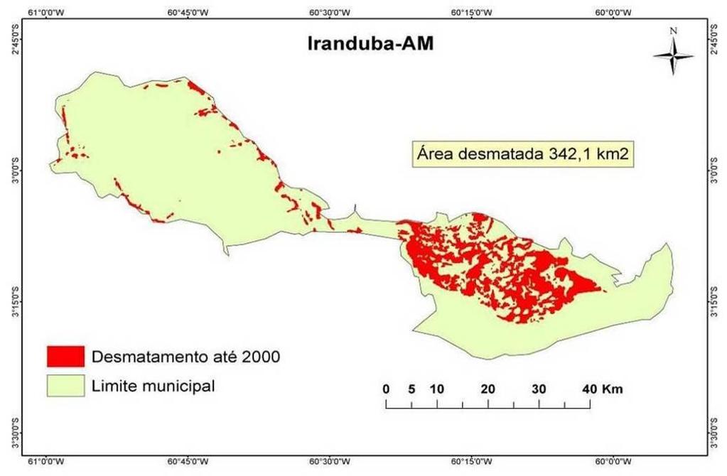 68 4.2. Mapeamento e caracterização das áreas desmatadas em Iranduba-AM 4.2.1.