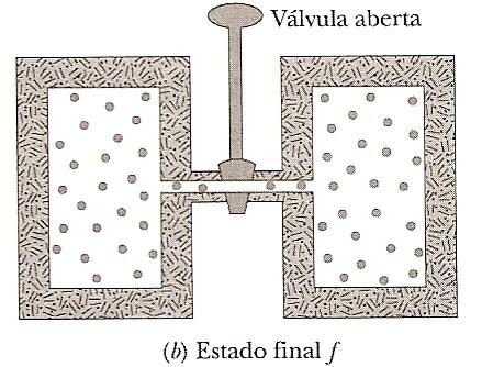 processo adiabático que não envolve trabalho realizado