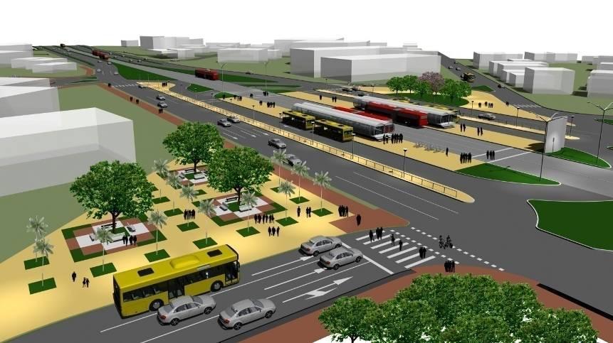 Maldonado, e de sistema viário complementar que vai permitir a travessia da Linha Verde conectando o bairro Bacacheri ao Bairro Alto.