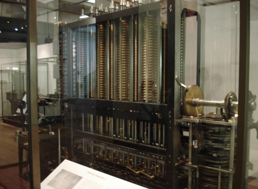 Geração 0 Computadores mecânicos - Babbage Charles Babbage (1792-1871) Difference Engine: