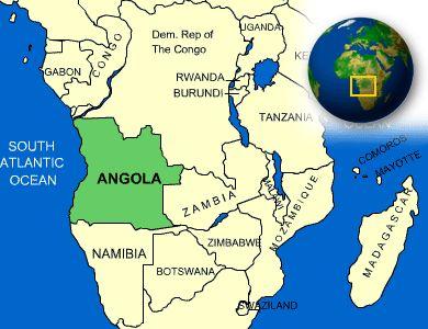 Angola NORTE E A NORDESTE