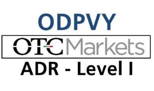 ADR nívei 1: isenção de IOF¹ a partir de 2014 Depositário em NY: Deutsche Bank Trust Company Americas Ticker: ODPVY CUSIP: 67612A106 ISIN: US67612A1060 Taxa de