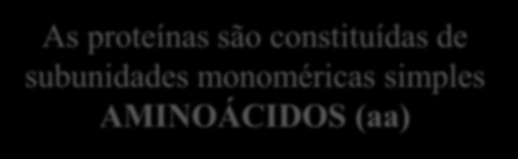 Proteínas não são estocadas ou armazenadas!