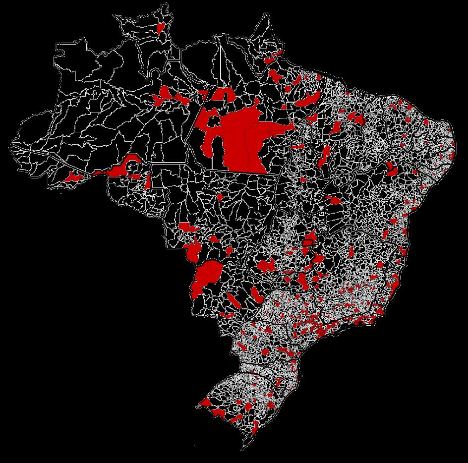 Implantação do Acordo Setorial em números representa: São 399 cidades... que atendem mais de 125 milhões de habitantes.