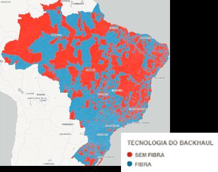 Banda Larga Diagnóstico 46 % 40 % 56 % 64 % 52 % ~ 46% dos domicílios ainda desconectados, sendo: 41 % na área urbana e 74% na área rural 3.