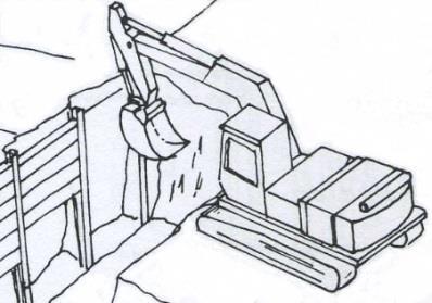 5- ILUSTRAÇÃO DO PROCESSO CONSTRUTIVO DE UMA ANCORAGEM NUMA PAREDE TIPO BERLIM (MASCARENHAS,