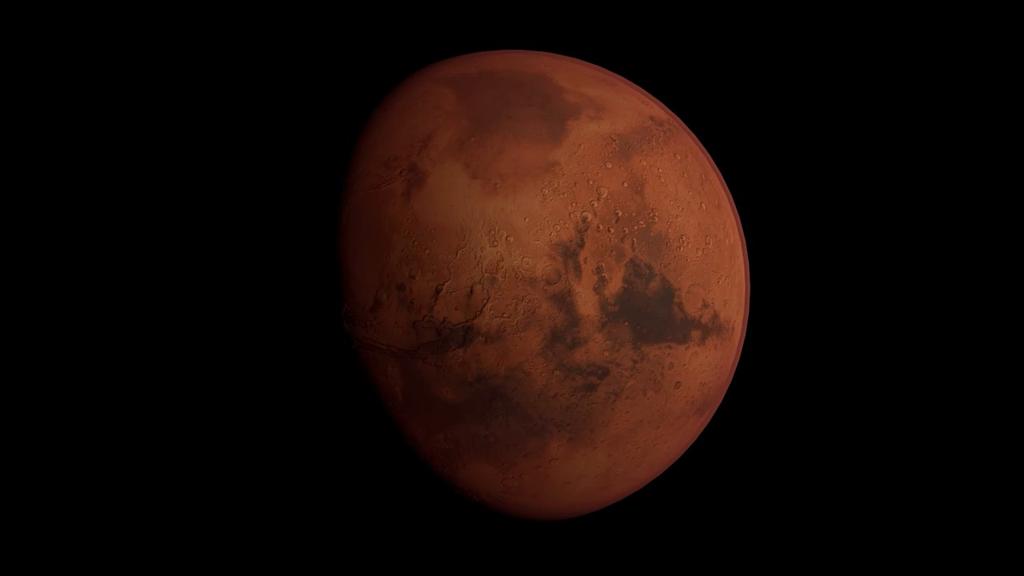 Marte Diâmetro 6.