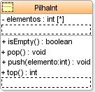 Polimorfismo Paramétrico Exemplo: Classe Pilha public class PilhaInt { private int[] elementos = new int[100]; private int topo = -1; public void push(int elemento) {