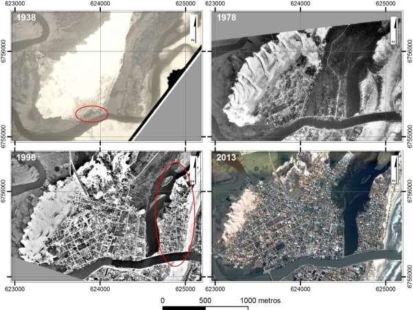 58 Figura 3 - Evolução da ocupação da sede urbana de Passo de Torres.