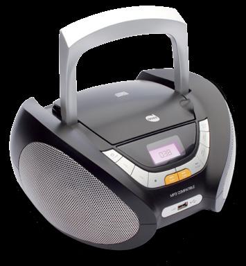 CD Player CD Player Portátil 5 W ELETRÔNICOS Reproduz músicas através