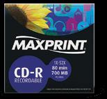 quando utilizado com o drive gravável compatível com CD-R CD-R Printable Bulk com 50