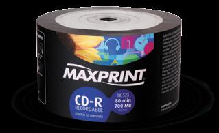 permite a impressão de imagem, foto e texto diretamente no CD utilizando impressora