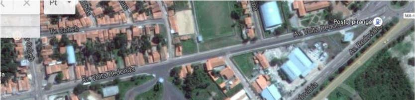 129 Figura 1: Imagem de Satélite da Área de Influência do Terminal Rodoviário de Caxias-MA. Em destaque, o Terminal Rodoviário. Fonte: Google Earth, 2017.