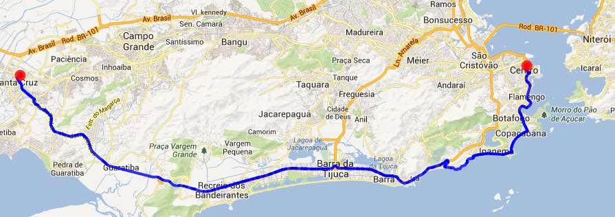 TERMINAL MENEZES CORTES ESTRADA LAGOA-BARRA VIADUTO ORLANDO RASO RUA DA QUITANDA TUNEL DE SAO CONRADO AVEN GRACA ARANHA ELEVADO DAS BANDEIRAS RETORNO AVEN CALOGERAS TUNEL JOATINGA AVEN BEIRA MAR