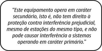 242/2000 e atende aos requisitos técnicos aplicados, incluindo os limites de exposição da taxa de Absorção