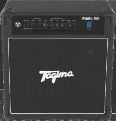 Amplificador de contrabaixo Urânio Bass 150 150 Watts Alto falante 12" Tweeter fenólico Entradas ativa