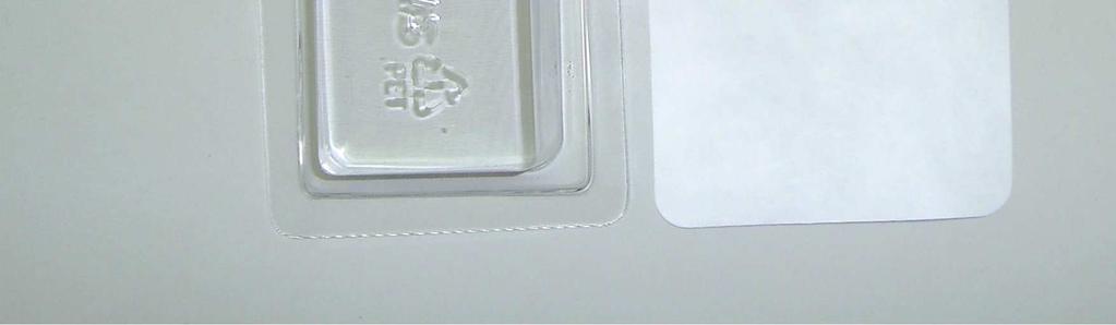 5 - Embalagem Terciária: Blister externo (em PETG) termosselado em
