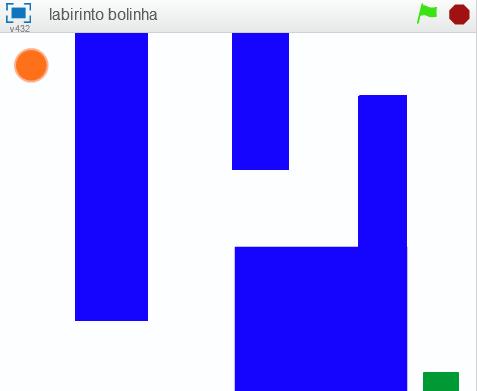 Aula 17: LABIRINTO BOLINHA Objetivos: - Criar sozinho um labirinto usando outros comandos para programar as setas; - Descobrir outra maneira de programar as setas para a bolinha se mover e achar a