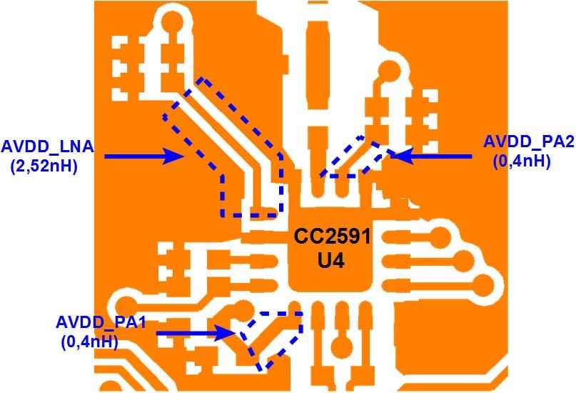 118 Figura 5.38 Layout das trilhas conectadas aos pinos AVDD_PA1, AVDD_PA2 e AVDD_LNA do CC2591. 5.5 Fabricação e montagem da PCI Com o layout concluído, foi iniciada uma pesquisa por empresas capacitadas para a fabricação de um circuito impresso deste nível.