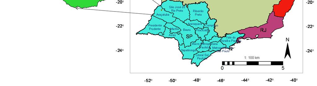 parâmetros obtidos por sensoriamento remoto e aplicação do algoritmo SAFER (Teixeira et al., 2014a).