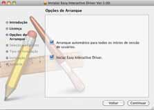 Instalação dos manuais e do Easy Interactive Tools 1. Insira o CD do BrightLink 455Wi+ no seu computador. Windows: Caso veja a janela Reprodução Automática, clique em Executar Setup.exe.