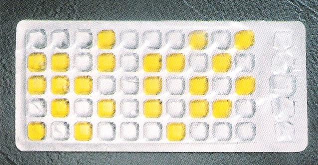 63 galactopyronoside (ONPG) e 4-methyl-umbelliferyl-β-d-glocoronide (MUG), correspondem às enzimas presente nas bactérias do grupo coliformes.