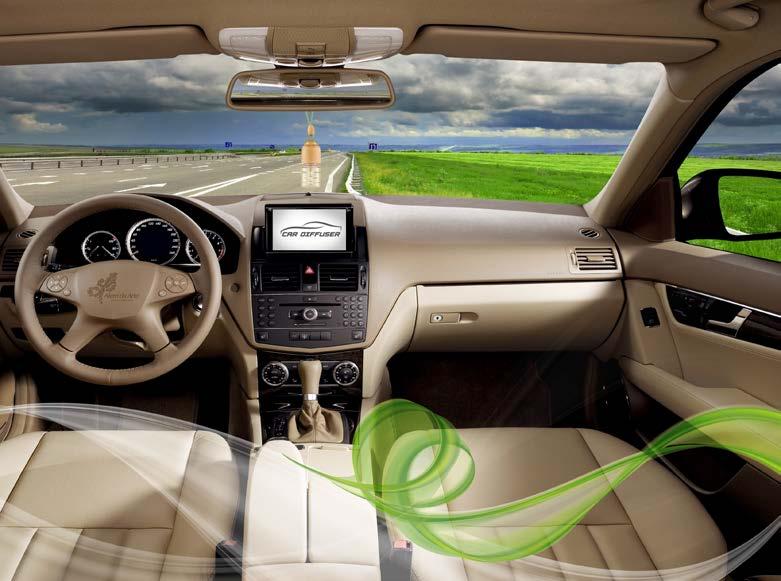 Car Diffuser O Aromatizante para carro foi desenvolvido para perfumar e manter o aroma dentro do veículo, proporcionando bem-estar aos seus usuários.