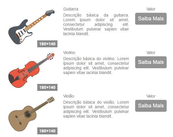 Ao arrastar este bloco para o seu template, você poderá personalizar as fontes, tamanhos e cores do texto que será substituído pelas informações dos produtos