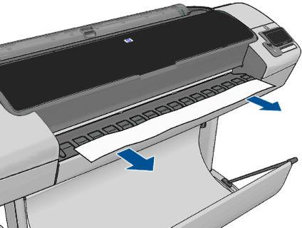 A impressora informa que não há papel quando há papel disponível Se o rolo se soltar do núcleo, não será alimentado corretamente e a impressora não carregará o papel.