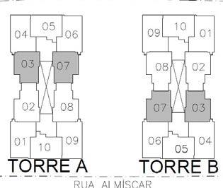 2 DORMITÓRIOS 2 DORMITÓRIOS COM SUÍTE SACADA E