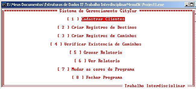 utilizou um ambiente e sistema operacional distinto: NetBeans com o uso dos sistemas operacionais MacOSX e Linux; CodeBlocks com o uso do sistema operacional Windows Vista, e Dev C++ com o uso do