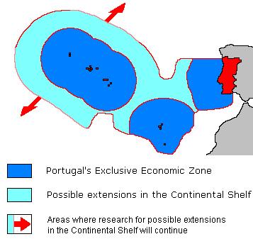 ZONA ECONÓMICA EXCLUSIVA ZEE PORTUGUESA 1 727 408