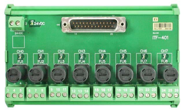 Interfaces para Painéis - Manual do Usuário Interface para 8 Pontos de Entrada/Saída Analógica Código de Pedido ITF - 401 - Interface para 8 pontos de entrada/saída analógica, compatível com