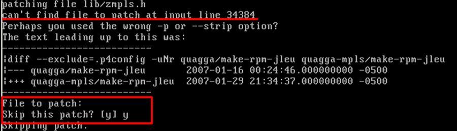 Anexo II: Instalação do MPLS for Linux #tar zxvf quagga-0.99.6.tar #tar zxvf ldp-portable_noipv6.