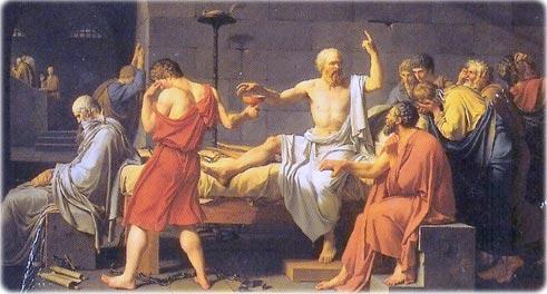 VIDA MORTE - nasceu por volta do Ano 470 a. C. - em Atenas, Grécia. - pai Sofronisco era escultor - mãe Fenareta parteira. - casou-se com Xantipa e teve três filhos.