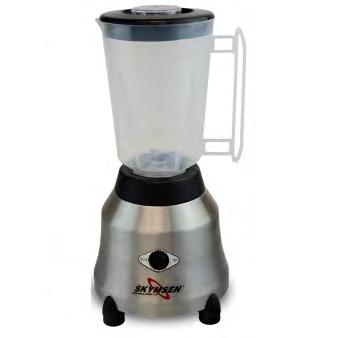 Liquidificadores de alta rotação inox U LT-1,5-N - copo plástico - 1,5L tensão elétrica: 127V / 220V - Monofásica frequência: 50 ~ 60Hz potência do motor: 800W altura: 390mm largura: 190mm