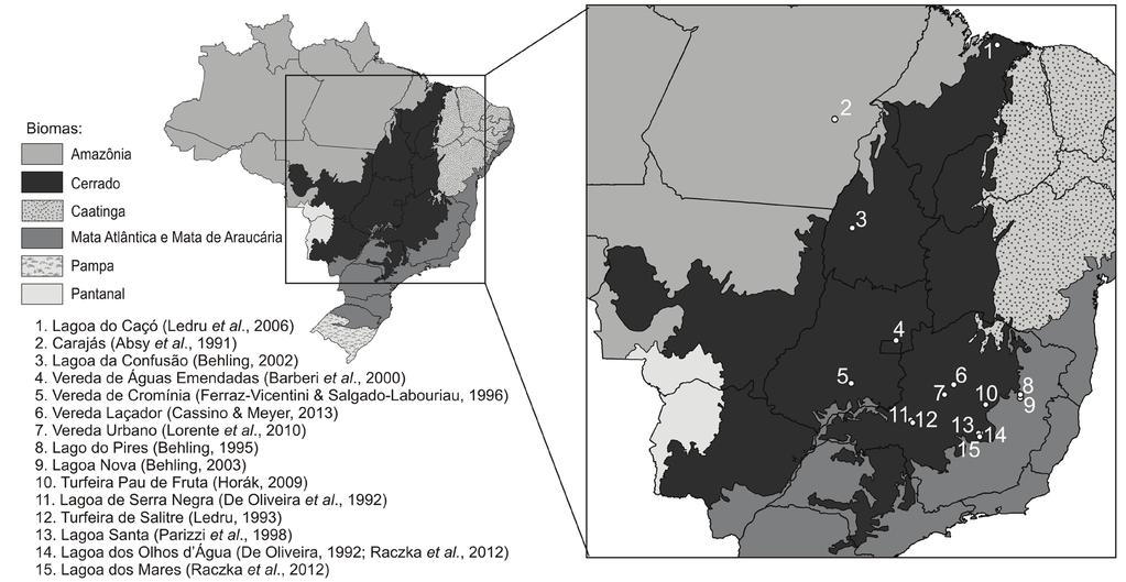 404 Paleontologia: Cenários de Vida Paleoclimas estrutura da vegetação, as mudanças climáticas podem ser consideradas o principal fator responsável por modificações da vegetação em escalas regionais.