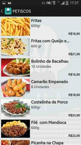 Menu Apresente todos os seus produtos ou serviços?