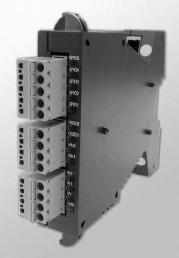 Manual de Funcionamento Módulo Expansor de Segurança Controlador em conformidade com a categoria de segurança 4 com base na EN 954-1 e SIL3 com base na IEC 61508 PENDENTE fabricado em conformidade