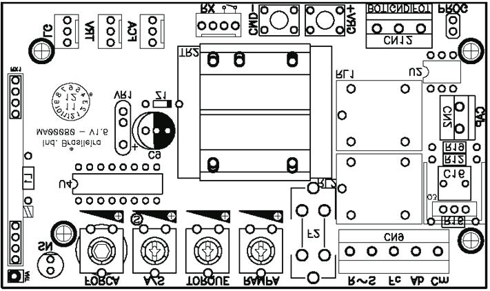 (50/60 Hz) VERMELHO / PRETO PRETO / VERMELHO AMARELO MOTOR DE INDUÇÃO MONOFÁSICO CAPACITOR DE PARTIDA DO MOTOR 4º Passo: Para finalizar a instalação do automatizador,