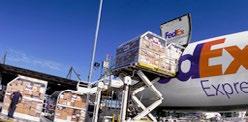 FedEx International Priority Freight 1 Opção de serviço para suas remessas urgentes de carga paletizada com entrega em 1, 2 ou 3 dias úteis para os principais mercados globais.