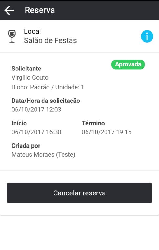 RESERVAS As reservas podem ser canceladas mesmo depois de