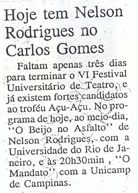 Sinopse: A tragédia da solidão de um homem vitimado por estereótipos morais, como preconceito, a manipulação das