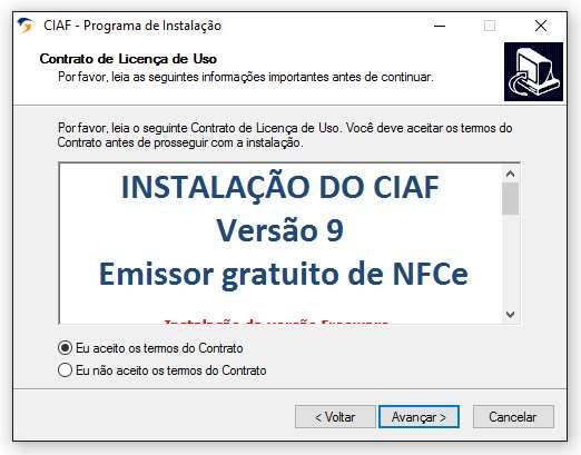 instalação.