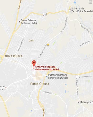 3.1 Local da Amostragem As dependências do Reservatório Botuquara da Companhia de Saneamento do Paraná (SANEPAR), na cidade de Ponta Grossa/PR, foi o local escolhido para as amostragens deste